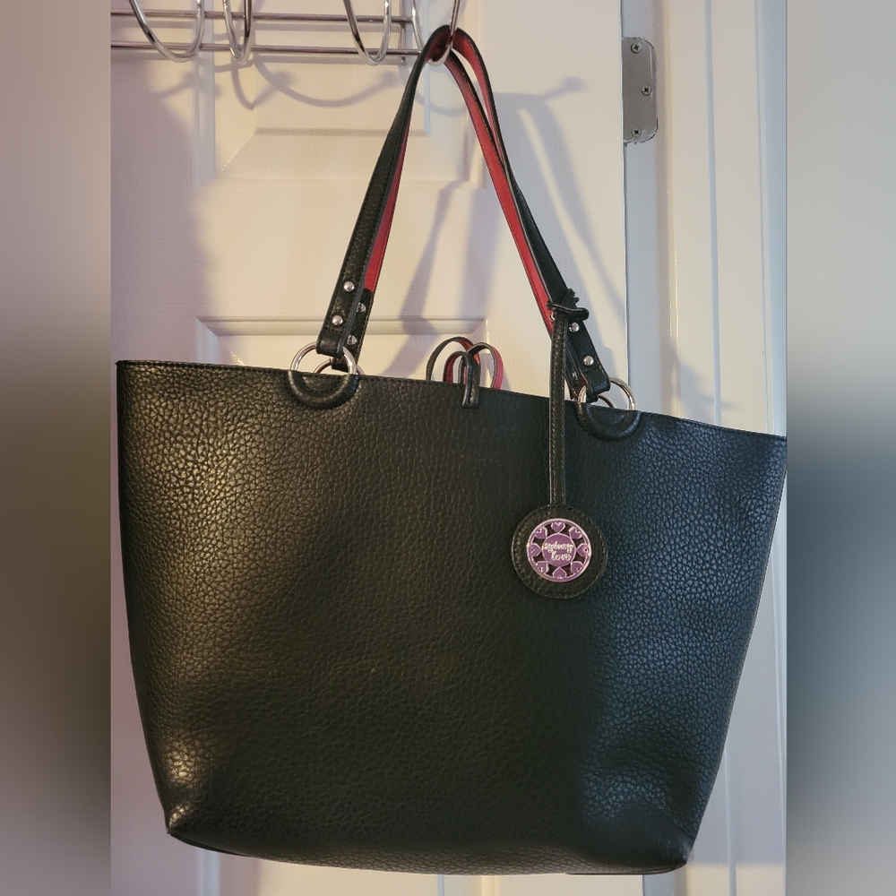 Sydni Love Vegan Leather Reversible Tote
